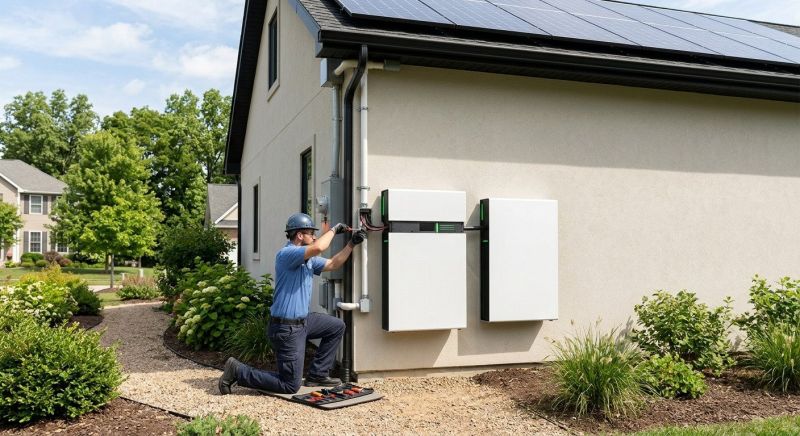 Powerwall Installation project example