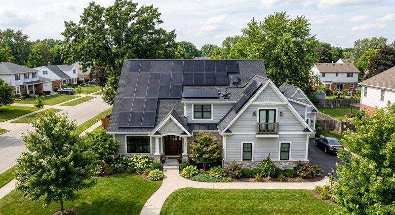 Solar Panels Installation project example
